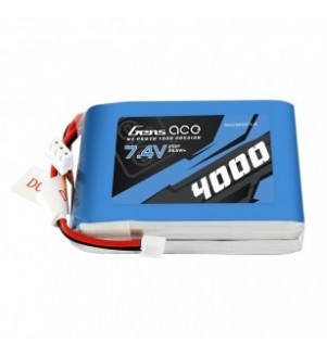 GENS ACE Lipo de réception 4000mAh 7.4V (2S) GEA2S4000TXJS