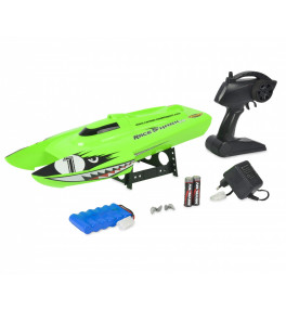 CARSON Bateau Race Shark  FD 2.4Ghz Vert 100% RTR 500108025