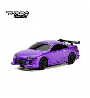 TURBO RACING Micro Sports Car 1/76ème Violette TB-C72