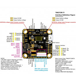 T-MOTOR contrôleur de vol F7 AFV01000004