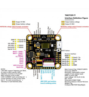 T-MOTOR contrôleur de vol F7 AFV01000004