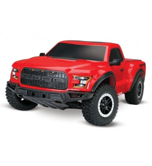 TRAXXAS Ford Raptor F-150 4x2 brushed AV Rouge 58094-1-RED