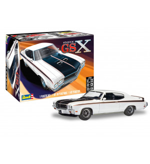 REVELL Voiture 1970 Buick GSX blanche et noire 1/24 85-4522