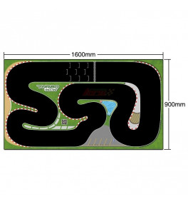 TURBO RACING Piste XXL pour véhicule 1/76 (90*160cm) TB-760102