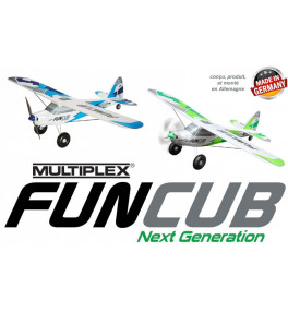 MULTIPLEX FunCub NG Next Génération bleu kit 1-01525