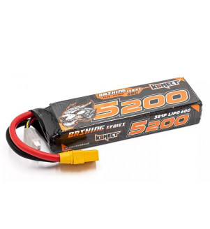 KONECT Batterie Lipo 3S 11,1V 5200mAh 60C BASHING series KN-LP3S5200B