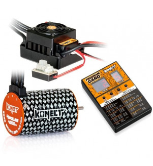 KONECT Combo Brushless 50A / 3500kv + carte de programmation KN-COMBO