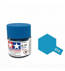 Peinture Tamiya X-14 Bleu Ciel 10ml