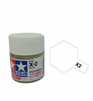 Peinture Tamiya X-2 Blanc 10ml