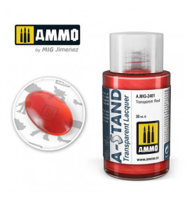 AMIG - A-STAND Rouge Transparent - AMIG2401