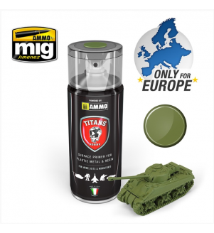 TITANS HOBBY- MILITARY GREEN MATT PRIMER