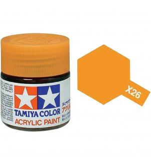 Peinture Tamiya X-26 Orange Transparent 10ml