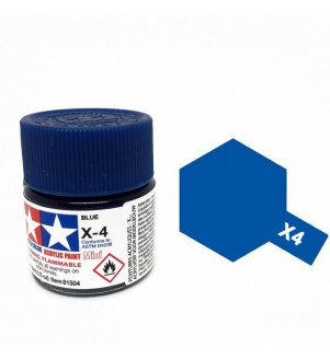 Peinture Tamiya X-4 Bleu 10ml