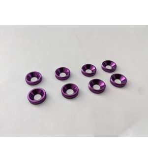 G-FORCE RONDELLES CUVETTES VIOLET (10PCS) M4 GF-0405-042