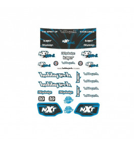 HOBBYTECH CARROSSERIE NON DECOUPEE BLEU/GRISE NXT EVO CA-295-STICK