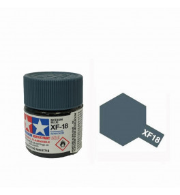 Peinture Tamiya X-F18 Bleu moyen 10ml