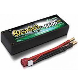 GENS ACE BATTERIE LIPO 2S 5500mAh 60C HARDCASE T-PLUG GEA-55002S60D10