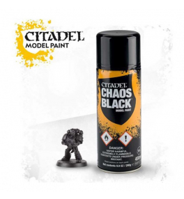 CHAOS BLACK SPRAY PAINT (UK/ROW)