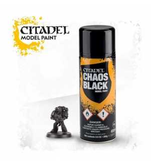 CHAOS BLACK SPRAY PAINT (UK/ROW)