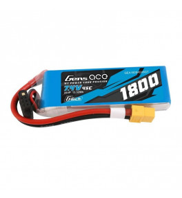 GENS ACE Batterie Lipo 2S 1800mAh 45C GEA182S45X6GT