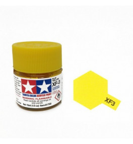 Peinture Tamiya X-F3 Jaune mat 10ml