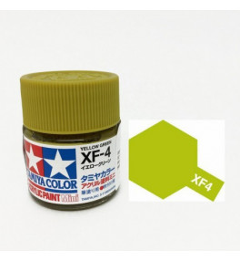 Peinture Tamiya X-F4 Vert jaune 10 ml