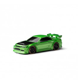 TURBO RACING Micro Drift Car 1/76ème verte TB-C64-GREEN