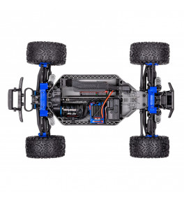 TRAXXAS RUSTLER 4X4 BRUSHLESS BL-2S ROUGE TRX-67164-4-R 