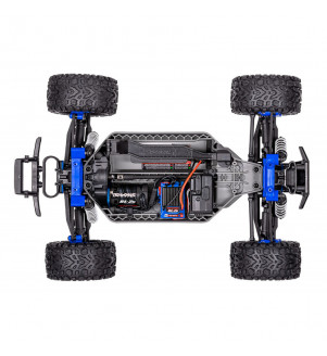 TRAXXAS RUSTLER 4X4 BRUSHLESS BL-2S ROUGE TRX-67164-4-R 