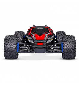 TRAXXAS RUSTLER 4X4 BRUSHLESS BL-2S ROUGE TRX-67164-4-R 