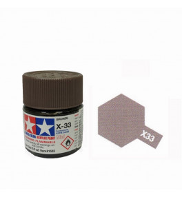 Peinture Tamiya X-33 Bronze 10ml