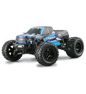 FTX TRACER MONSTER TRUCK 1/16 BRUSHED 4WD BLEU RTR FTX5576B