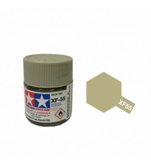 Peinture Tamiya X-F55 Bronzage de pont 10ml