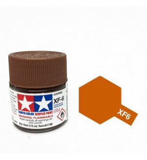 Peinture Tamiya X-F6 Cuivre 10ml