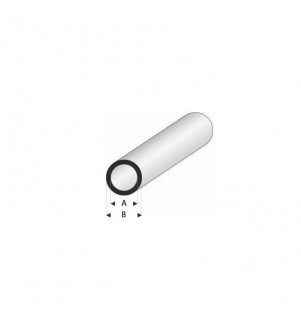 MAQUETT - Tube rond styrène 3.00x4.00mmx33cm 419-55/3