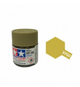 Peinture Tamiya X-F60 Jaune sombre 10ml