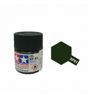 Peinture Tamiya X-F61 Vert sombre 10ml