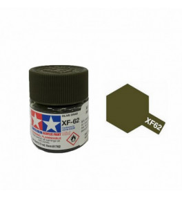 Peinture Tamiya X-F62 Vert olive terne 10ml