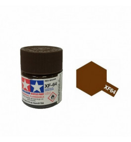 Peinture Tamiya X-F64 Marron rouge 10ml