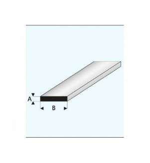 MAQUETT - Bande styrène 2.00x10.00mmx33cm 411-61/3