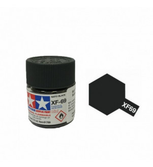 Peinture Tamiya X-F69 Noir O.T.A.N 10ml