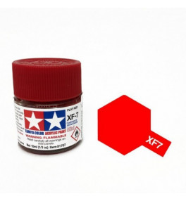 Peinture Tamiya X-F7 Rouge mat 10ml