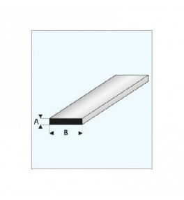 MAQUETT - Bande styrène 0.50x4.00mmx33cm 408-57/3