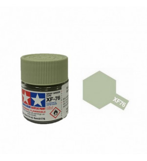 Peinture Tamiya X-F76 Gris vert acrulique Marine 10ml