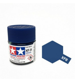 Peinture Tamiya X-F8 Bleu mat 10ml