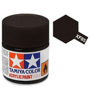 Peinture Tamiya X-F85 Noir Caoutchouc 10ml