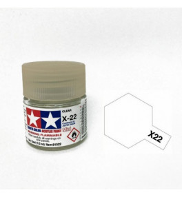 Peinture Tamiya X-22 Transparent 10ml