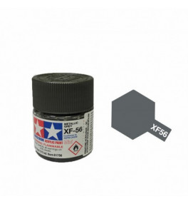 Peinture Tamiya X-F56 Gris métallique 10ml