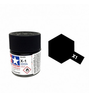 Peinture Tamiya X-1 Noir 10ml