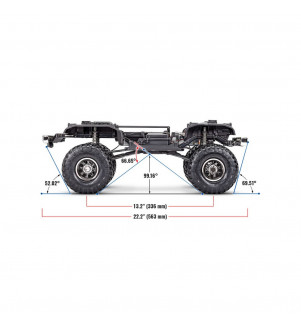 TRAXXAS TRX-4 HIGH TRAIL CHEVROLET K10 CHEYENNE RTR 92056-4-BLK